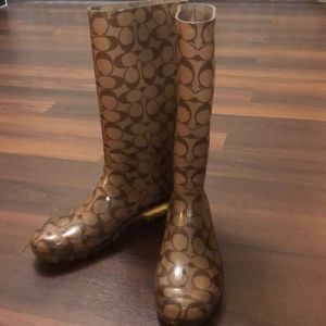 Coach Rainboots